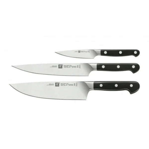 Dernières Nouveautés Tout neuf 🎁 Couteau D’office 10 cm, Couteau de Chef 20 cm et Couteau Tranchelard 20 cm Zwilling PRO 🎉 1